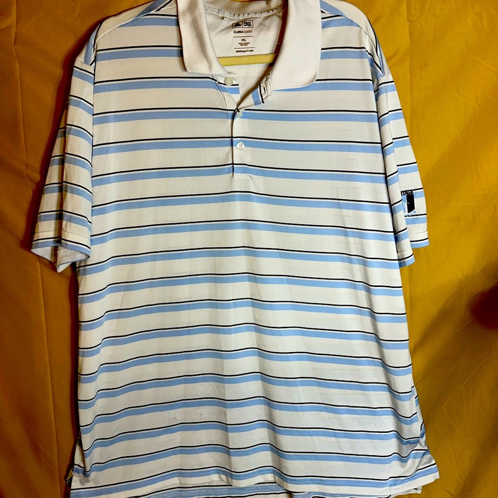 Adidas Clima Cool Heritage Club golf polo 2XL